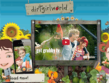 Tablet Screenshot of dirtgirlworld.com